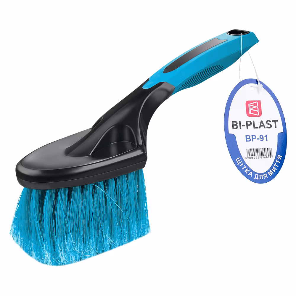 Щітка для миття авто Bi-Plast довжина 25см, ворс 5,5см BP-91