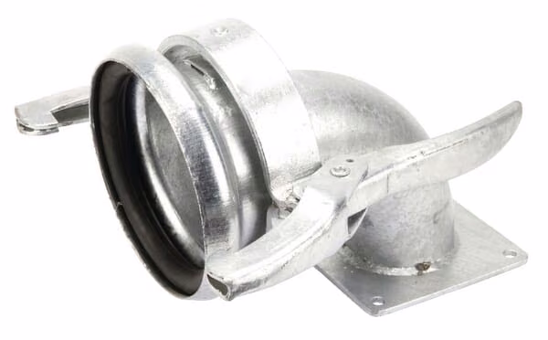 Fem. 6" коліно 90° з фланцем 6209012