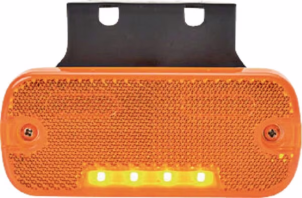 Світлодіодний маркер, прямокутний, 12-24V, 105.4x45x11.8mm, Kramp LA30104