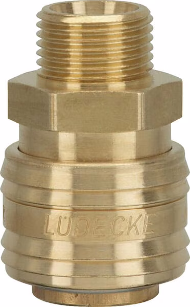 Швидкороз'ємна муфта, зовнішня різьба BSP 1/8" ES18A
