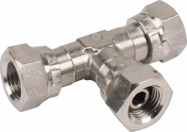 Т-поворотний адаптер F 1/2" SS T08FSS