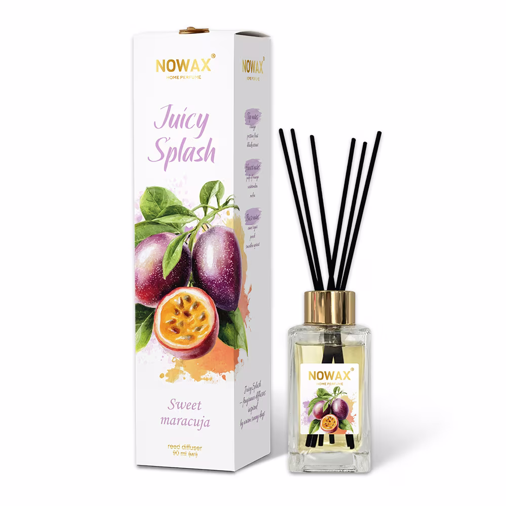 Аромадифузор з паличками Nowax Juicy Splash - Sweet Maracuja 90мл, NX00177