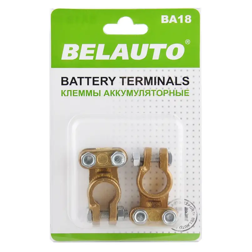Клеми АКБ BELAUTO BA18, латунь BA18