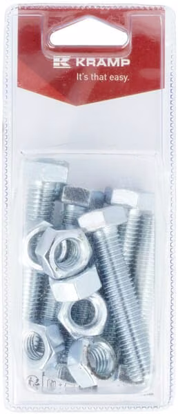 Гайка та болт M12 x 60mm (6) KR933126093412P06B