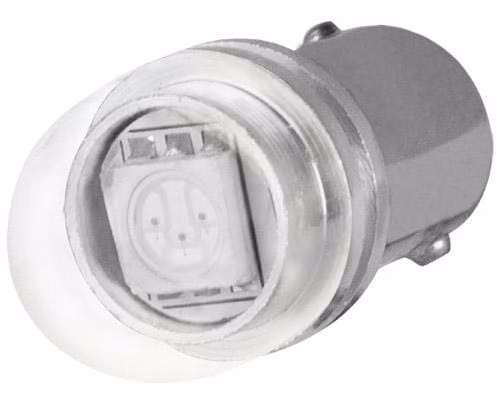 Лампочка LED BA9s червона New-Elfin 010BA9SLLR110