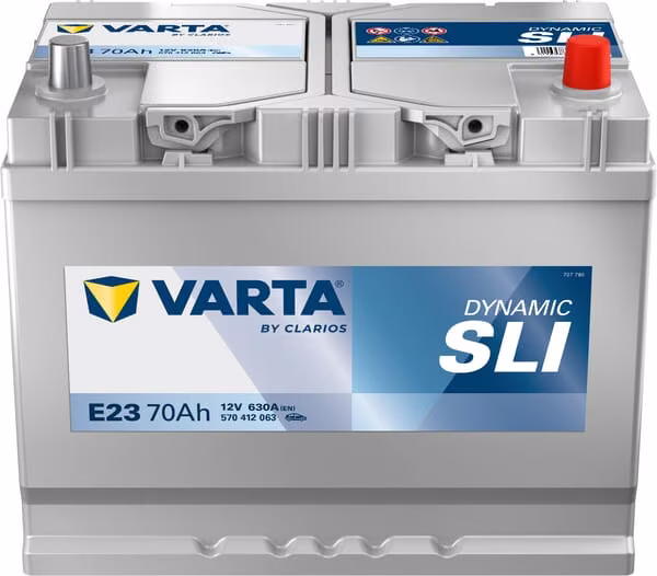 Акумулятор 12 В 70 А·год 630 А E23 VARTA Dynamic SLI
