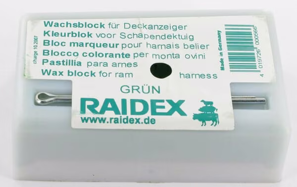 Восковий маркерний блок Raidex Green VV8036