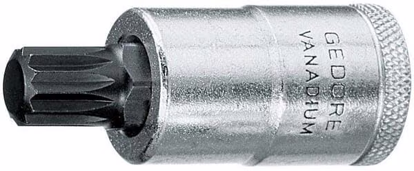 Торцевий ключ 1/2" XZN 6 mm, 12-гранний DPINX196