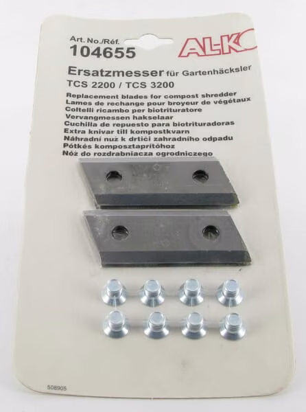 Комплект ножів 4x320715/8x503616 AK104655