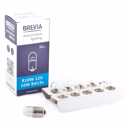 Лампа розжарювання Brevia R10W 12V 10W BA15s CP 12306C
