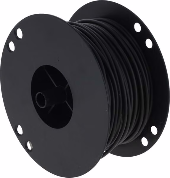Кабель 1x2.5mm² чорний 50м