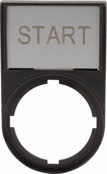 Табличка позначення "START" в зборі M22SSTGB1