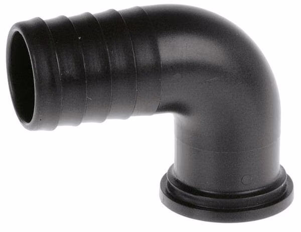 Хвіст шланга 90° 11 мм для махової гайки 1/2". 8013150