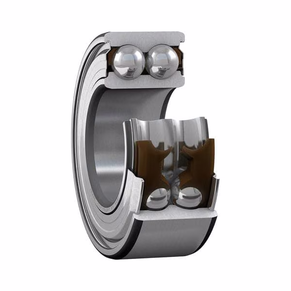 Радіально-упорний кульковий підшипник 25x52x20.6 мм, SKF