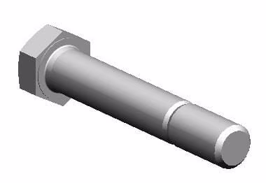 Болт з шестигранною головкою M24x140xb40xls95-12.9-BK55 30111219