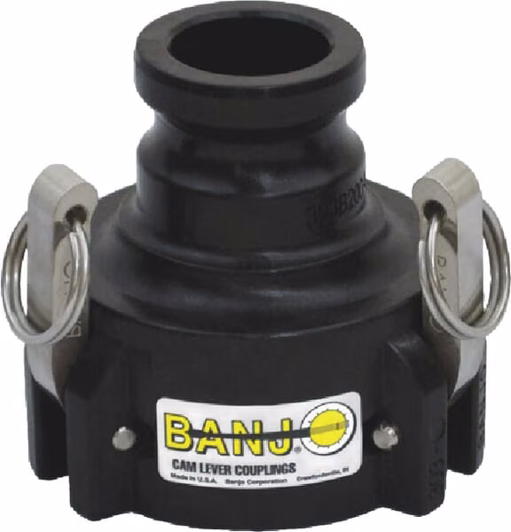 Camlock Type A 3" внутрішня різьба 2" NPT поліпропілен 303B200A