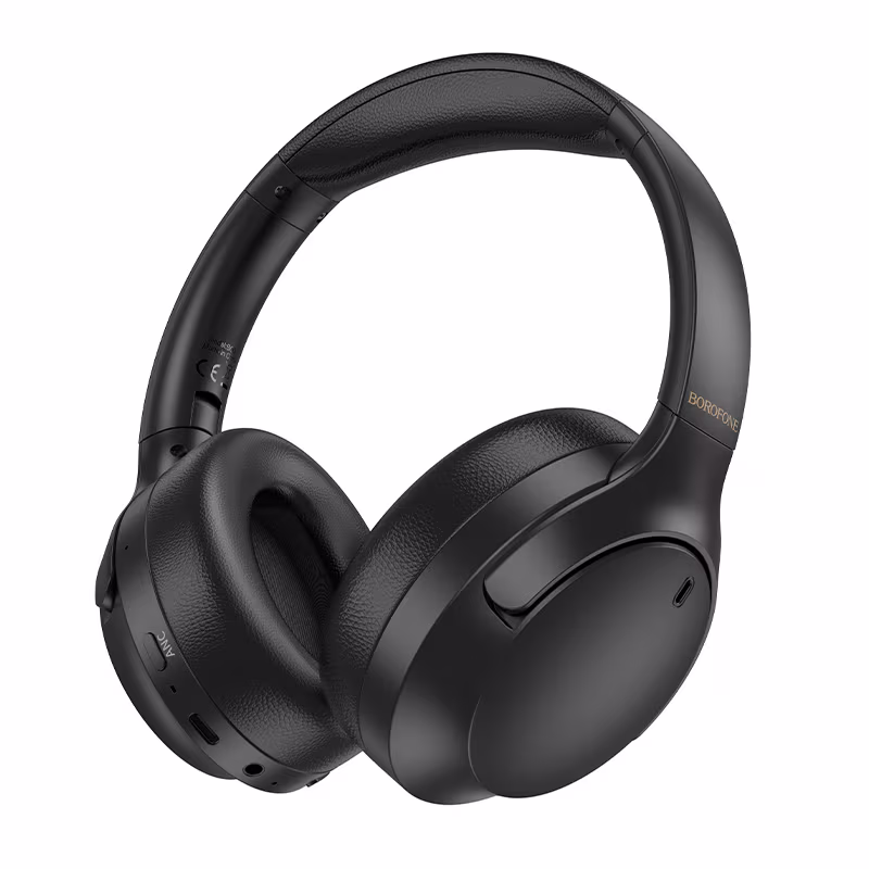 Бездротові навушники Borofone BO31 Prestige active noise reduction BT headphones чорні