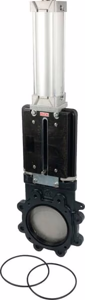 Засувка пневматична 6" LOCKER BiDi Battioni Pagani LVB150P