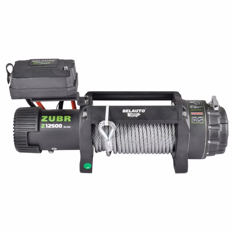 Лебідка BELAUTO ZUBR Z12500 12500lbs (6.0hp/4.4kw; 262:1) Z12500