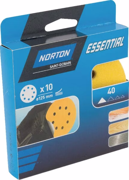 Папір Sandig 125 мм P180 (10x) 66261118238