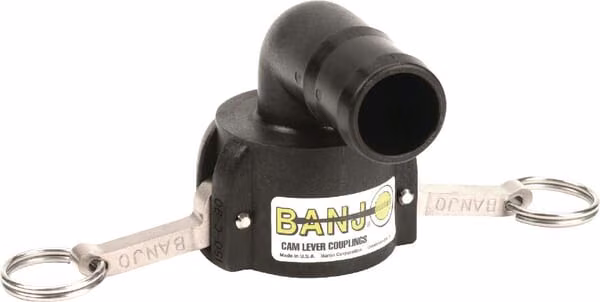 Camlock наконечник шланга 90° Банджо 200C90