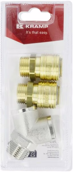 Швидкороз'ємна муфта Euro 2-ходова 1/2" (1) KRYA2126KAP01B