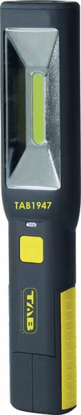 Ручний ліхтар акумуляторний COB+7 світлодіодів TAB1947