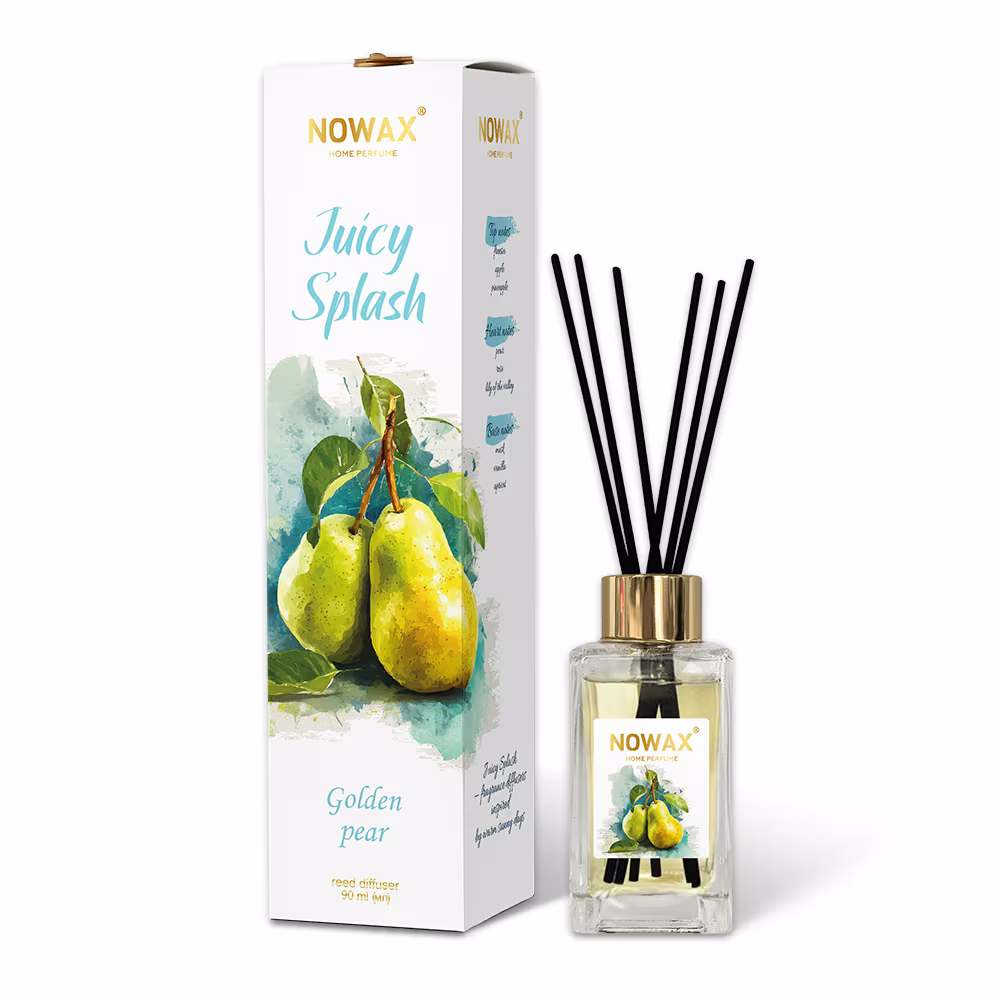 Аромадифузор з паличками Nowax Juicy Splash - Golden Pear 90мл, NX00172