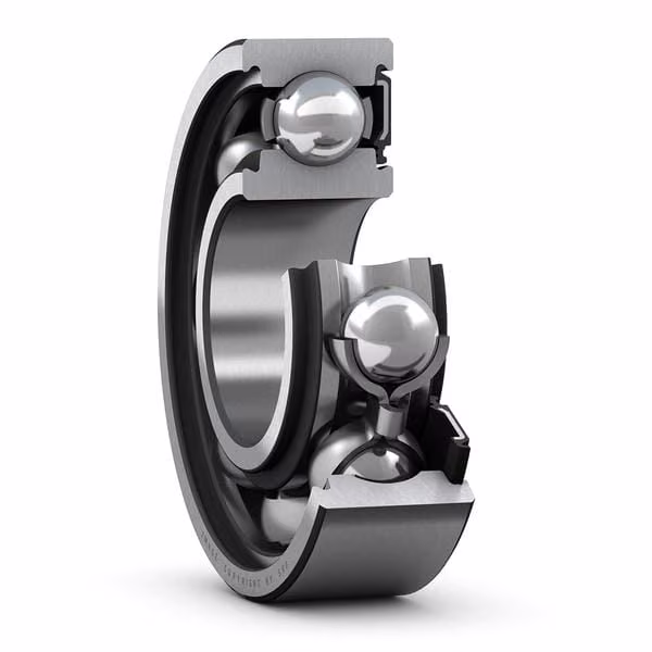 Радіальний кульковий підшипник 20x52x15 мм, SKF