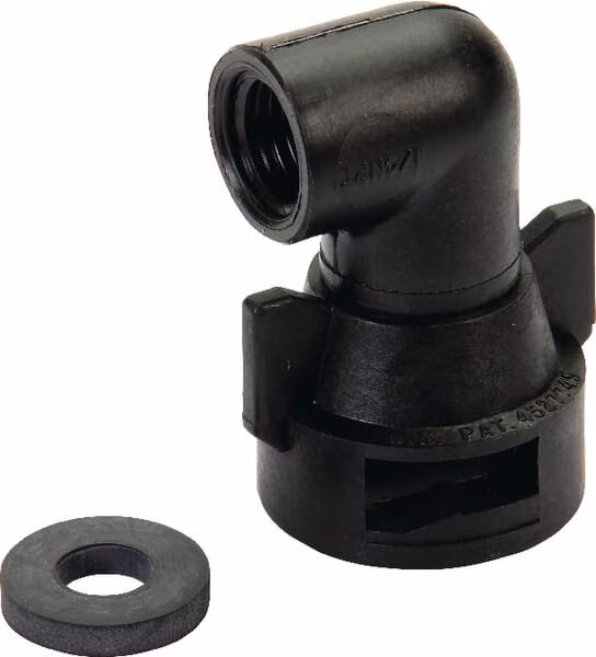 Ковпачок форсунки, байонет, різьбовий, чорний, TeeJet QJ46769014NYR