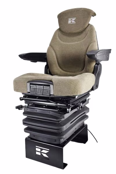 Сидіння K-Lux, пневматичне, 520 мм, 12V, бежеве SKL8201520BE
