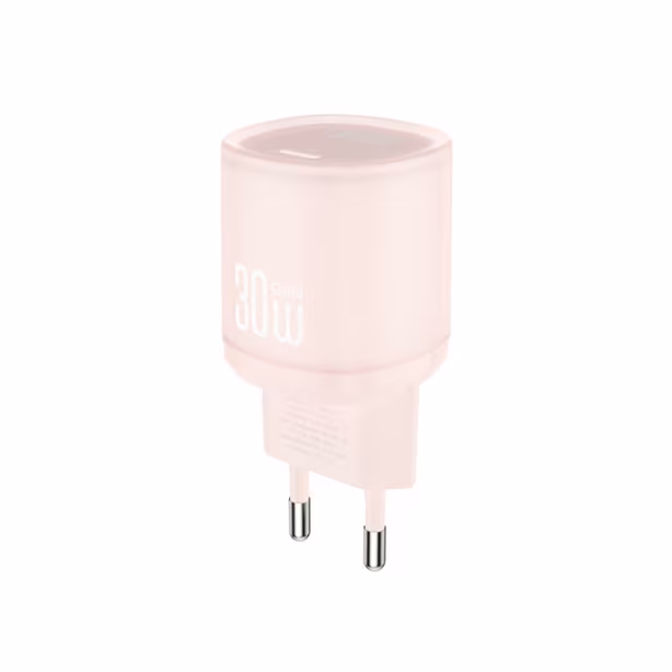 Мережевий зарядний пристрій XO L150 30W Single USB-C рожевий XO-L150-Pink