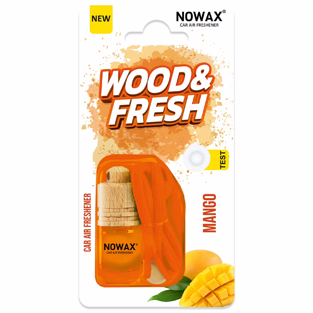 Ароматизатор повітря в блістері Nowax Wood&Fresh - Mango NX92068 NX92068