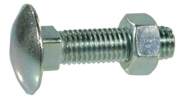 Болт та гайка DIN603 M8x50 сталь оцинкована 4.6Kramp 603850