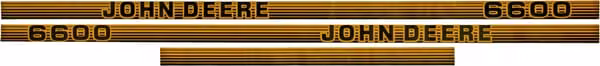 Набір наклейок "John Deere 6600"