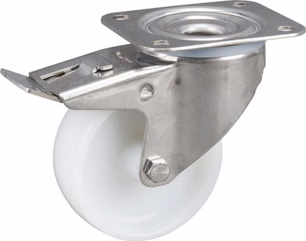 Поліамідне колесо поворотного катка: кг, Tente 8477UOO100P62