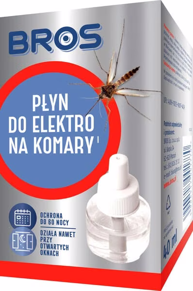 Рідинний змінний картридж для електричного випарника від комарів, розрахований на 60 ночей 1594024