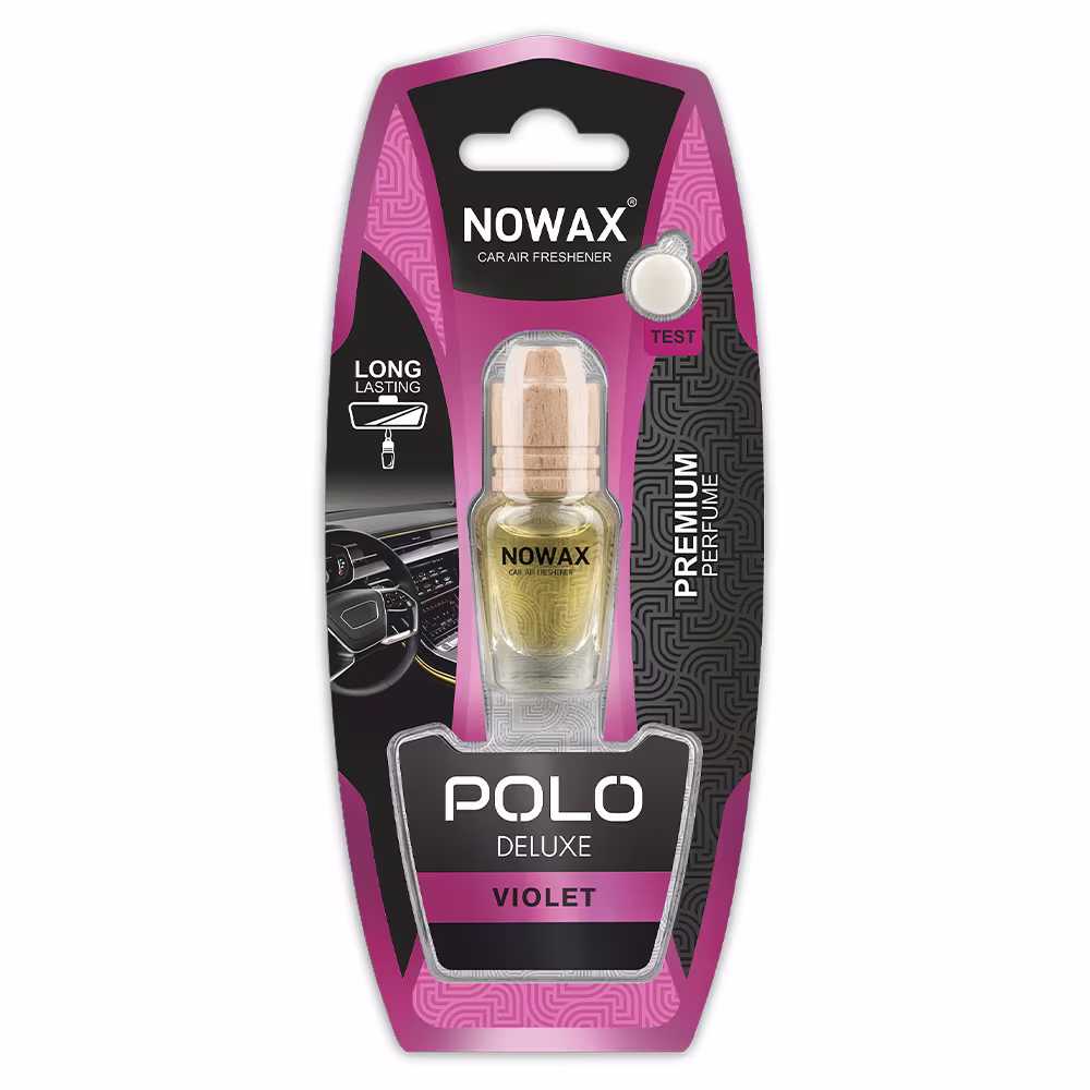 Ароматизатор повітря в блістері Nowax Polo Deluxe - Violet 7мл