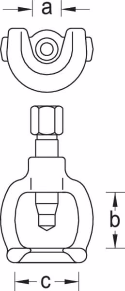 Знімач шарових шарнірів 40mm HG1724A