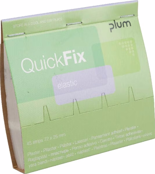 QuickFix, змінний блок еластичних пластирів, 45x PLUM5512