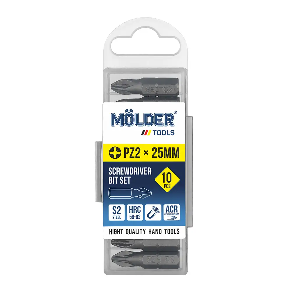 Набір біт Molder PZ2x25мм 10шт MT7122510 MT7122510