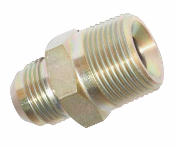 Штуцер із зовнішньою різьбою 9/16 JIC x 1/4 NPT RIN0904