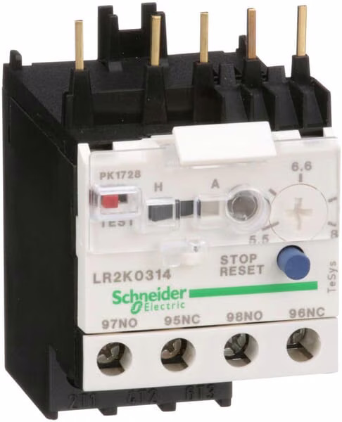 Теплове реле перевантаження 5.5-8A LR2K0314