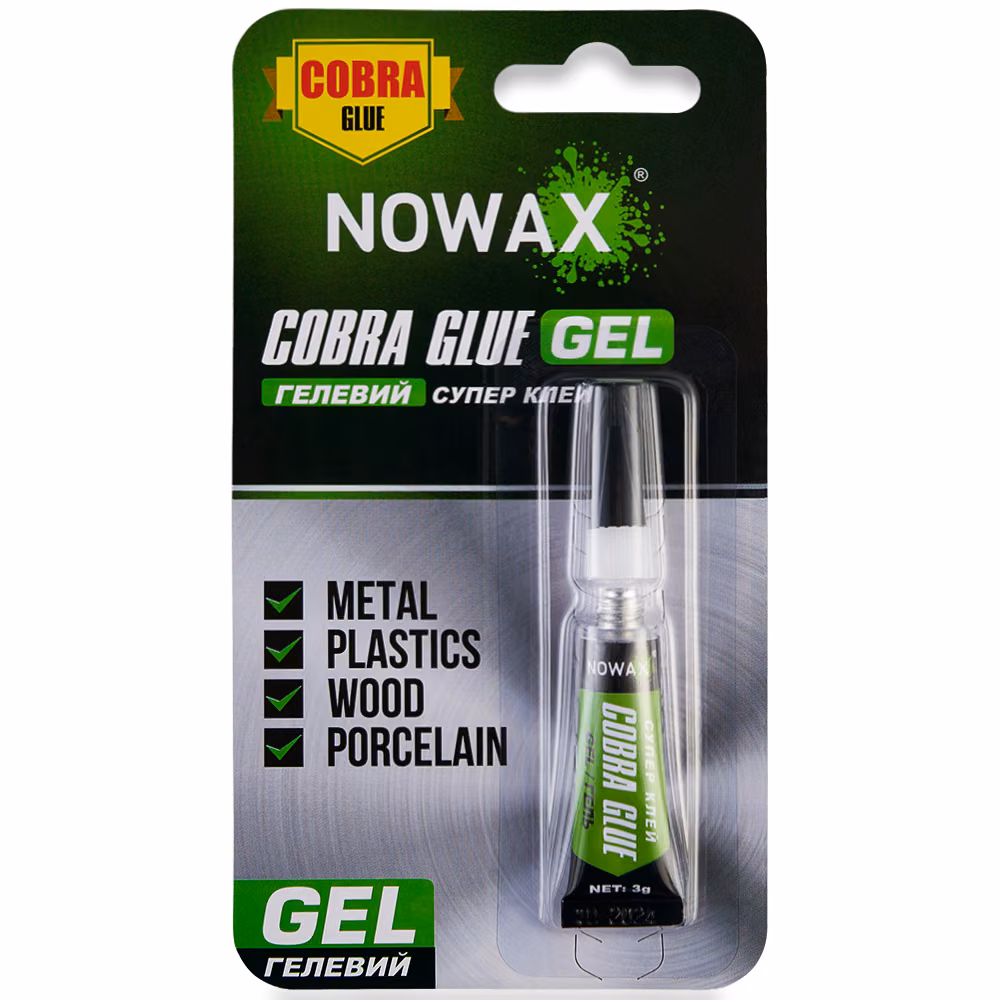 Суперклей Nowax 3г, NX49319 NX49319