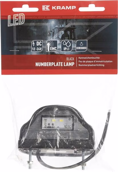 Ліхтар підсвітки номерного знака LED, кабель 2m LA410022M