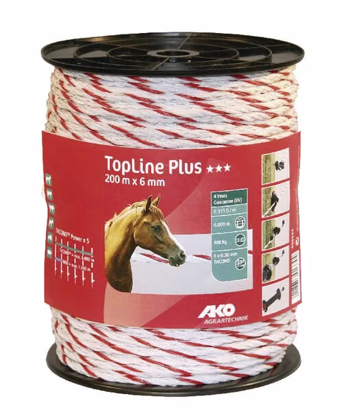 Мотузка "Top Line", 6 мм, 200 м 449532