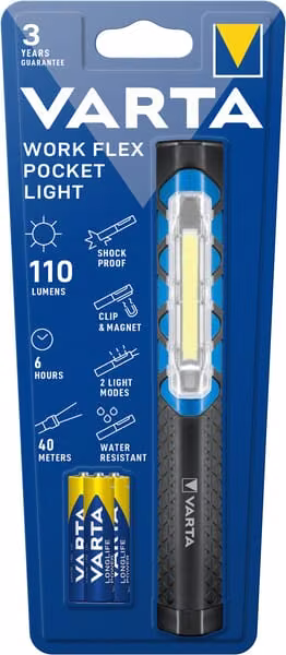 Фонарик Work Flex Pocket VT17647