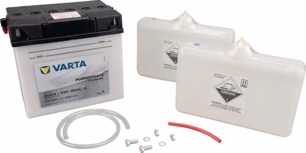 Акумулятор 12В 25Аг 220A Powersports Freshpack VARTA 525015030I314PS