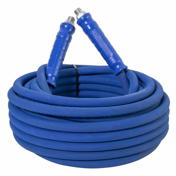 Шланг високого тиску 3/8" 20м 400 бар 155°C 3/8" внутрішні кінці, синій 9117HE20000