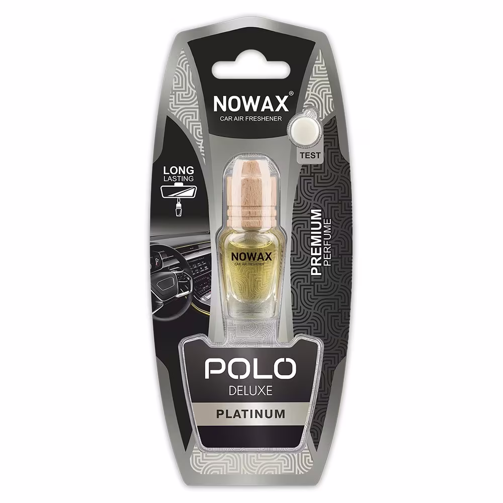 Ароматизатор повітря в блістері Nowax Polo Deluxe - Platinum 7мл